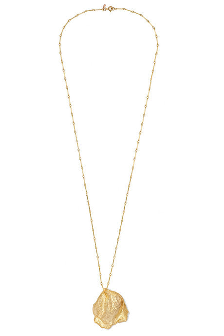 Rosa gold vermeil necklace