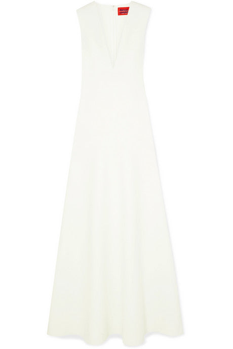 Seine stretch-cady gown