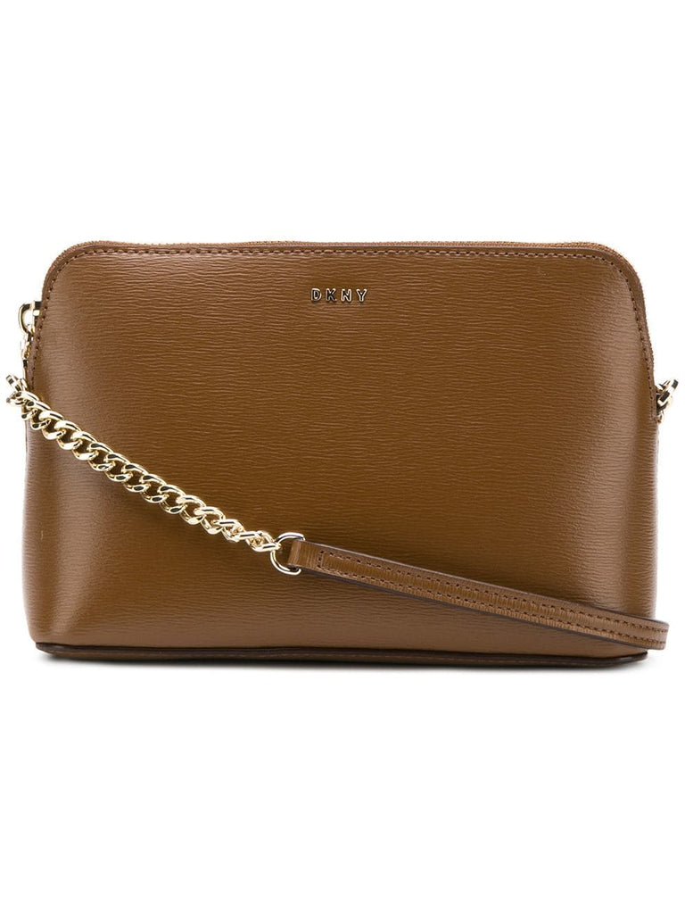 Saffiano leather cross-body bag