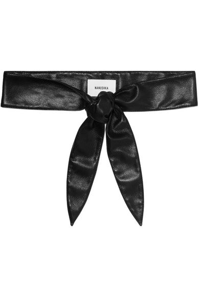 Cam vegan leather waist belt