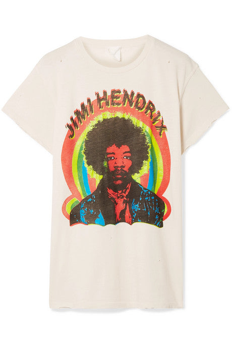 Hendrix printed cotton-jersey T-shirt