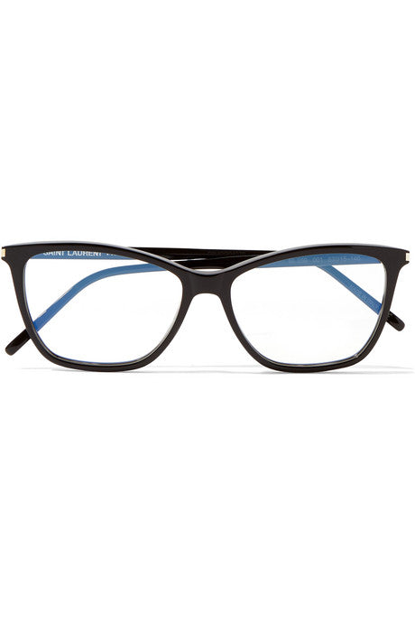 Cat-eye acetate optical glasses