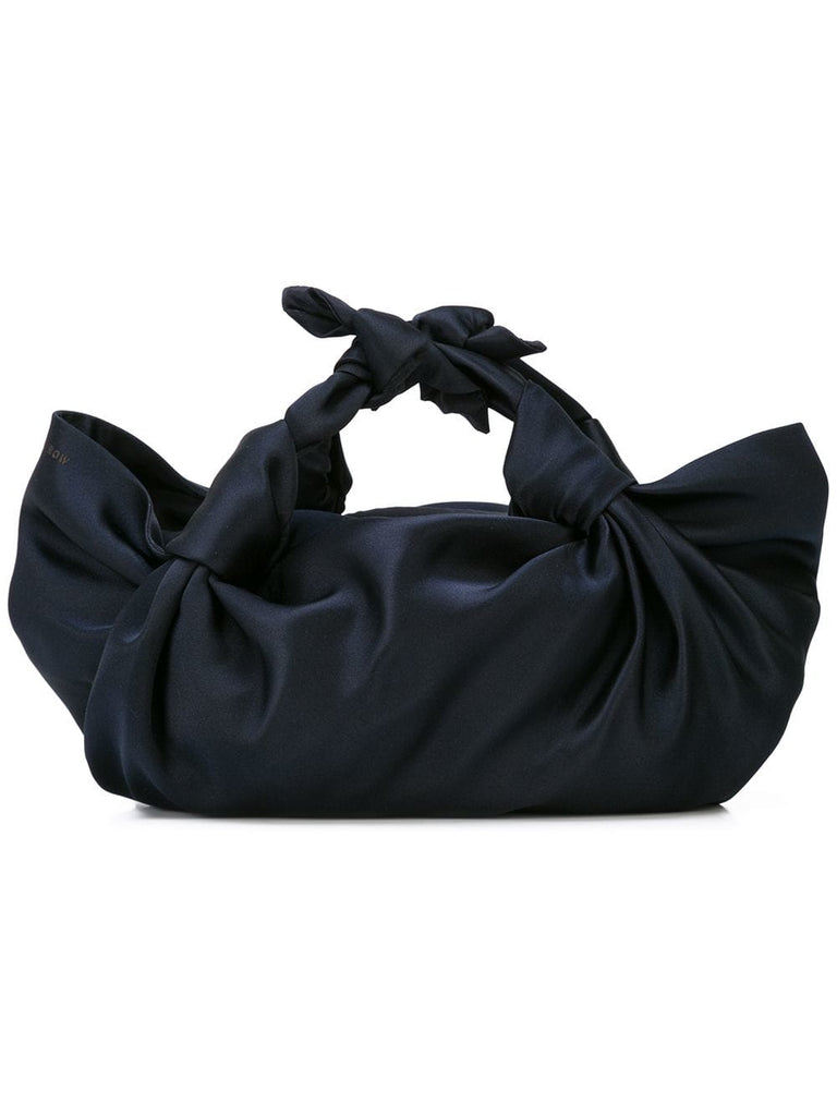 top knotted tote bag