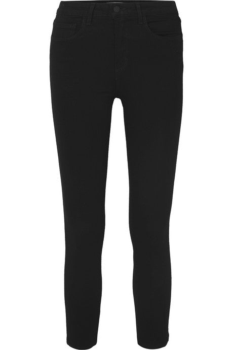 Margot cropped high-rise skinny jeans