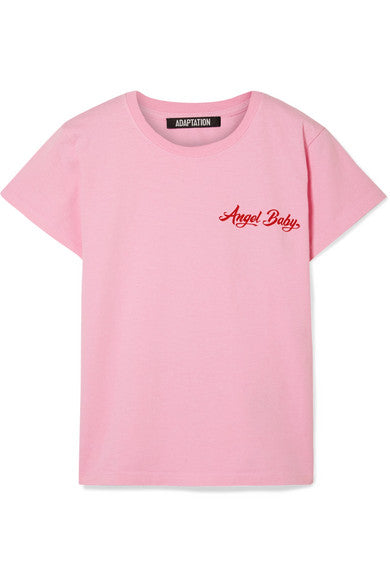 Angel Baby printed cotton-jersey T-shirt