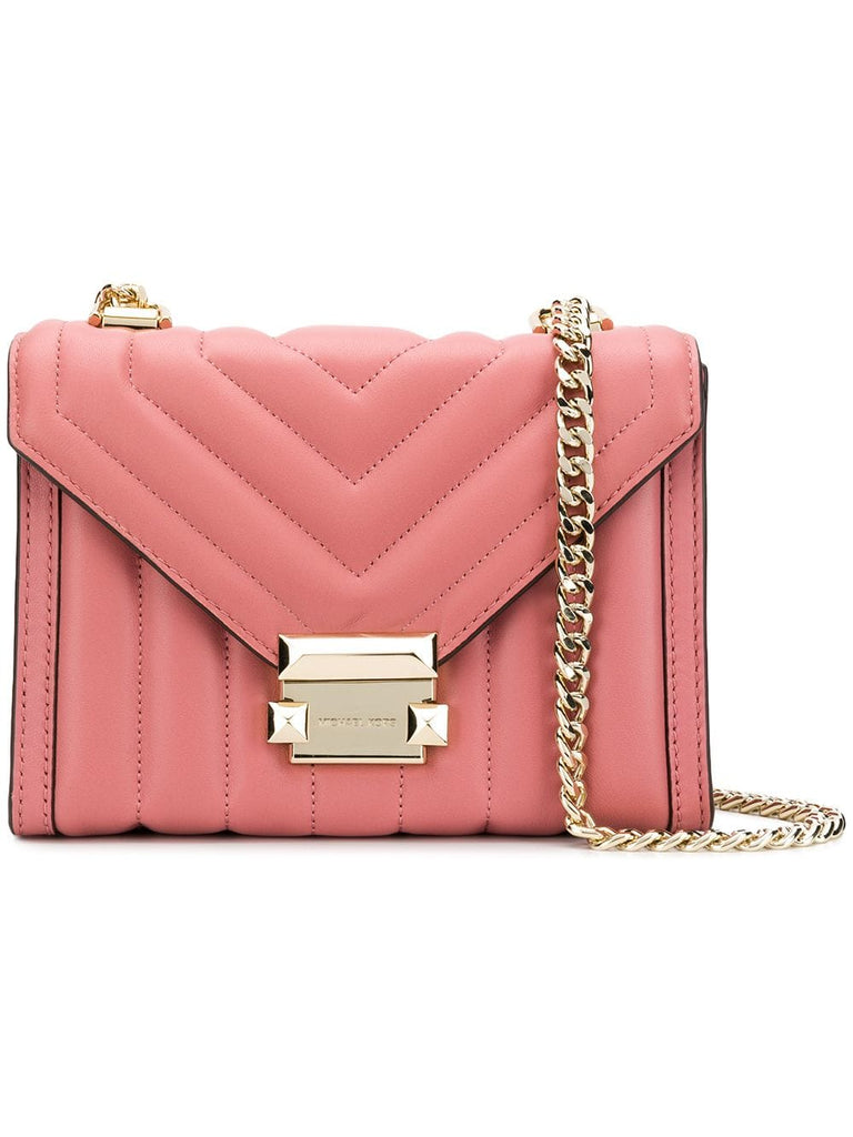 Whitney quilted shoulder bag