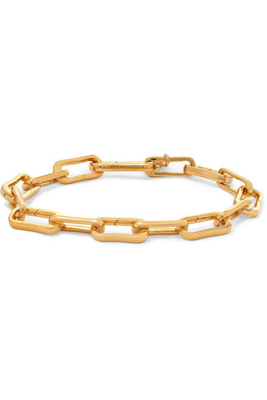 Alta Capture gold vermeil charm bracelet