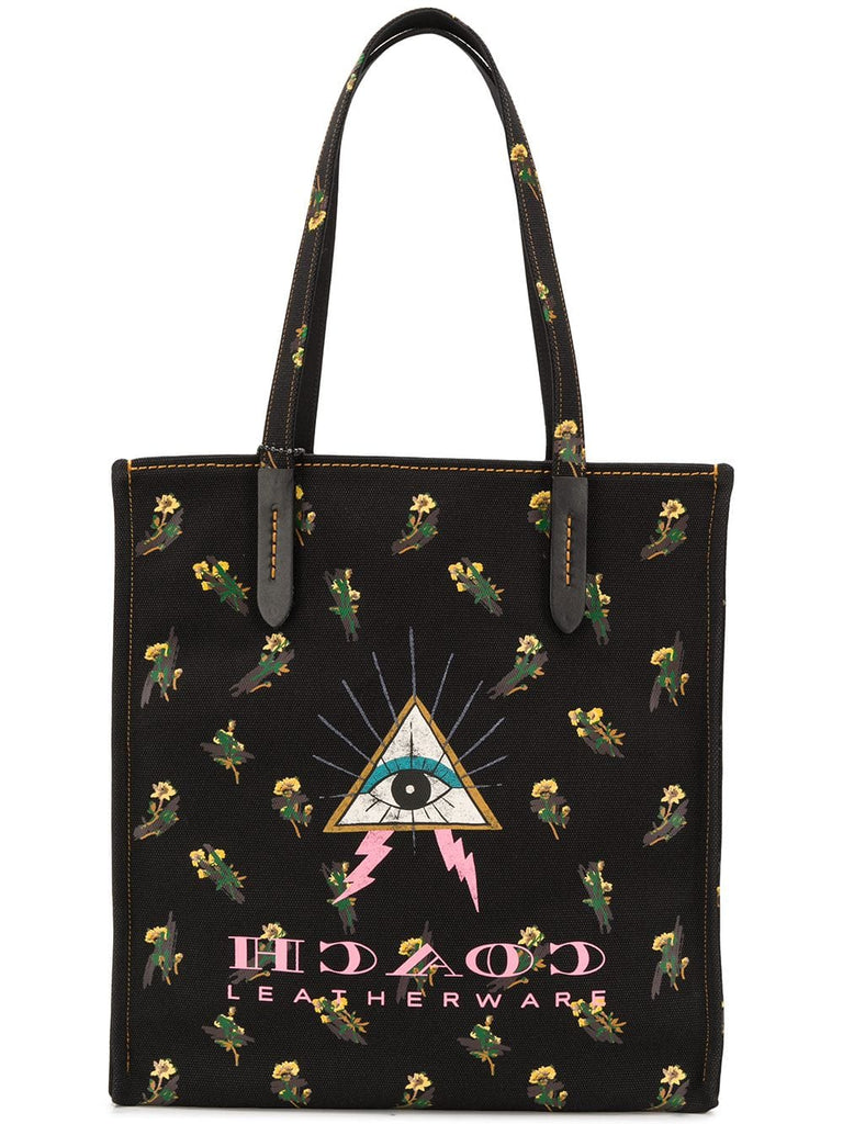 pyramid eye tote