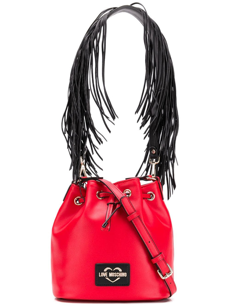 fringe strap bag