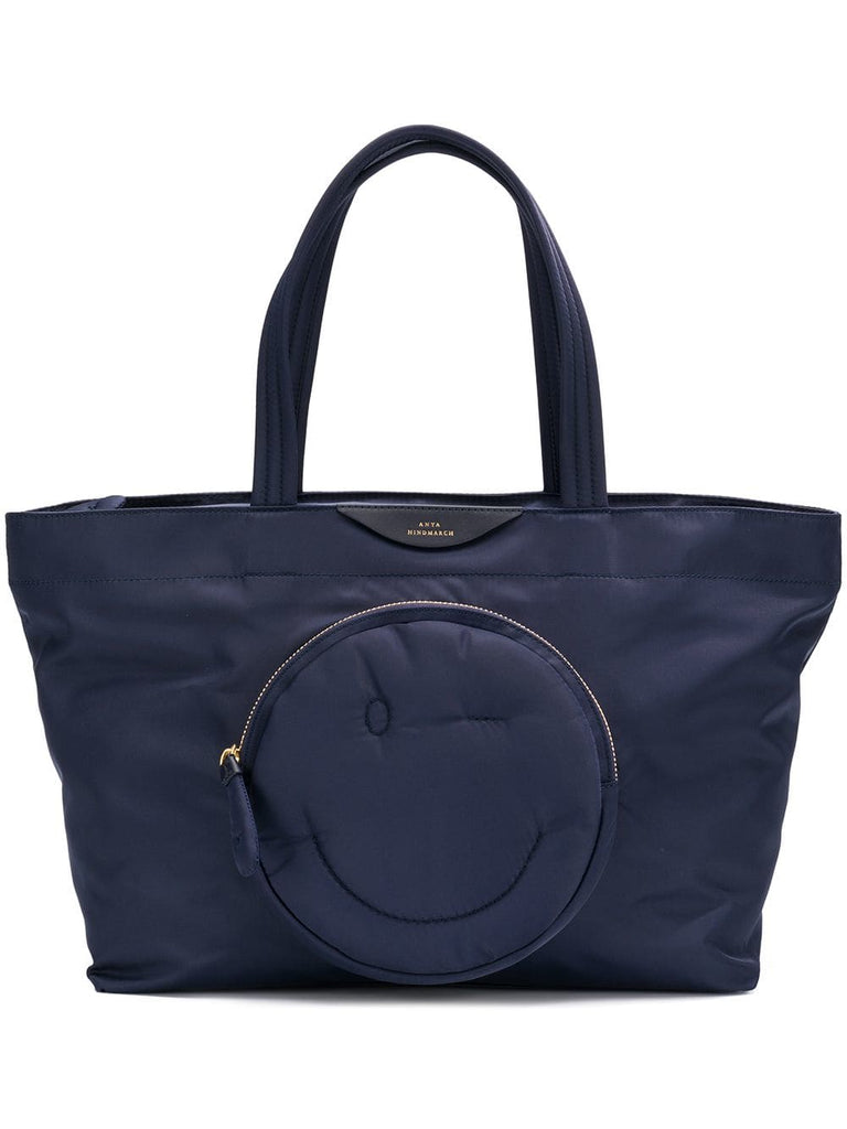 Large Chubby Smiley Tote