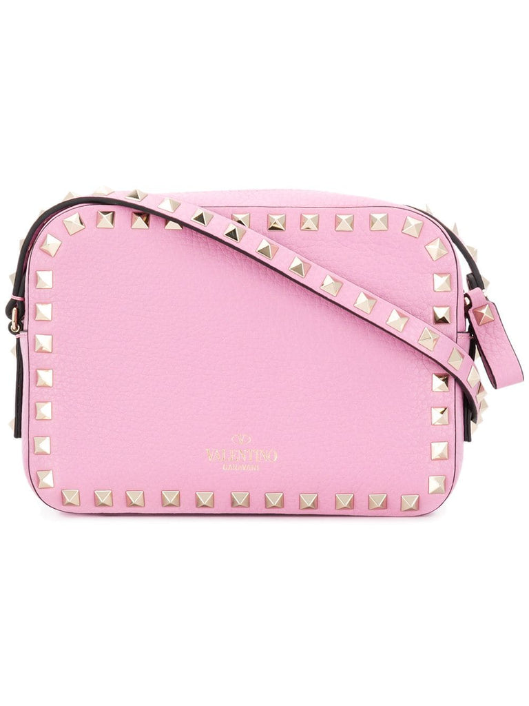 Rockstud camera crossbody bag