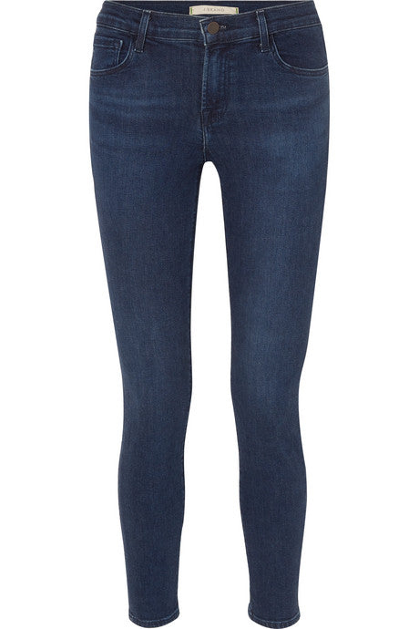 811 high-rise stretch skinny jeans