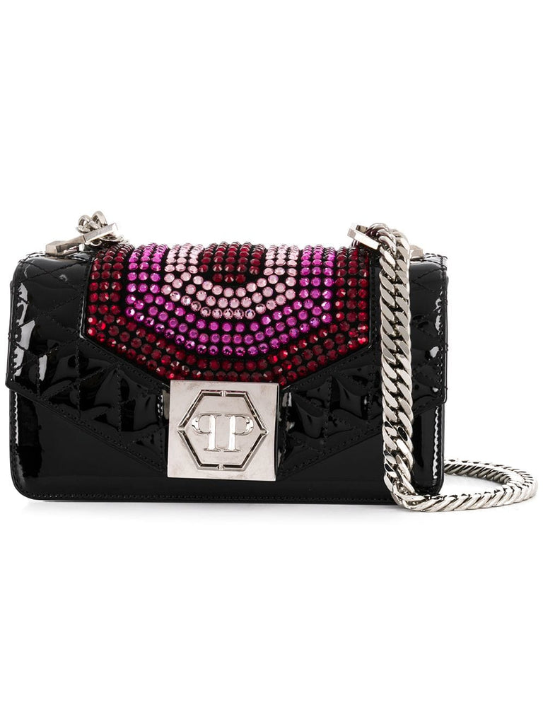 crystal embellished crossbody