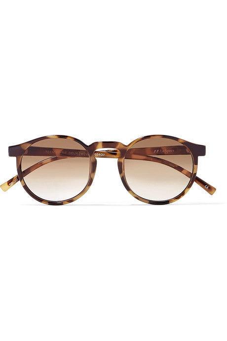 Teen Spirit Deux round-frame tortoiseshell acetate sunglasses