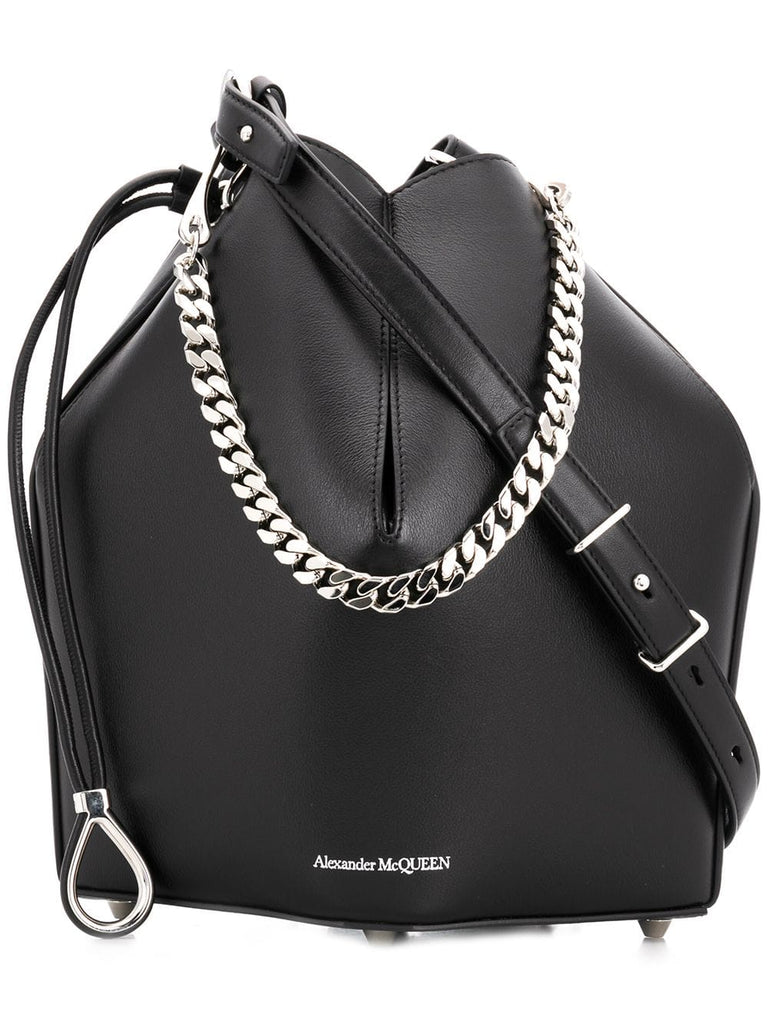 chain style bucket bag