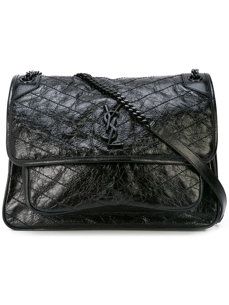 quilted shoulder bag