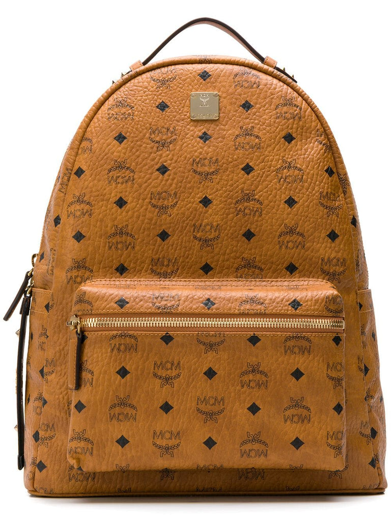 Stark logo print backpack