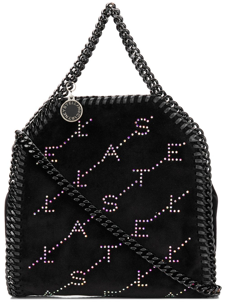 Falabella logo foldover tote