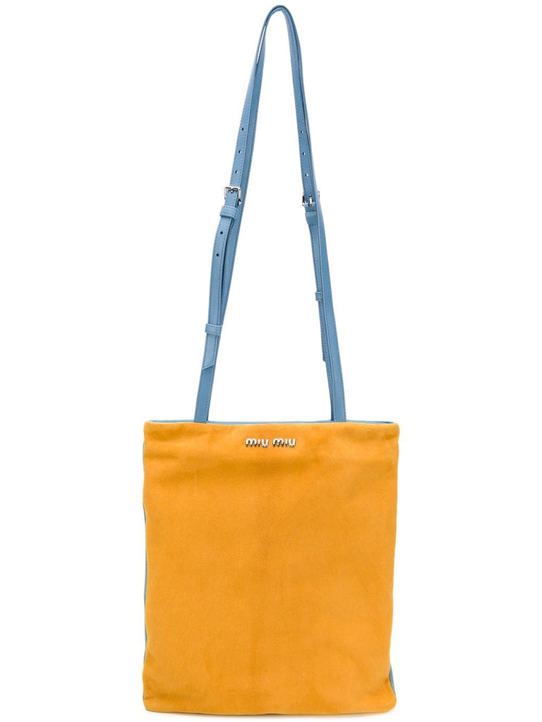 shoulder colour block bag