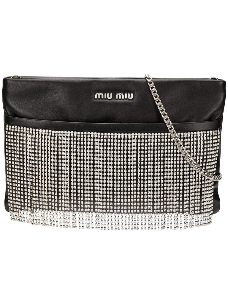 embellished crossbody bag