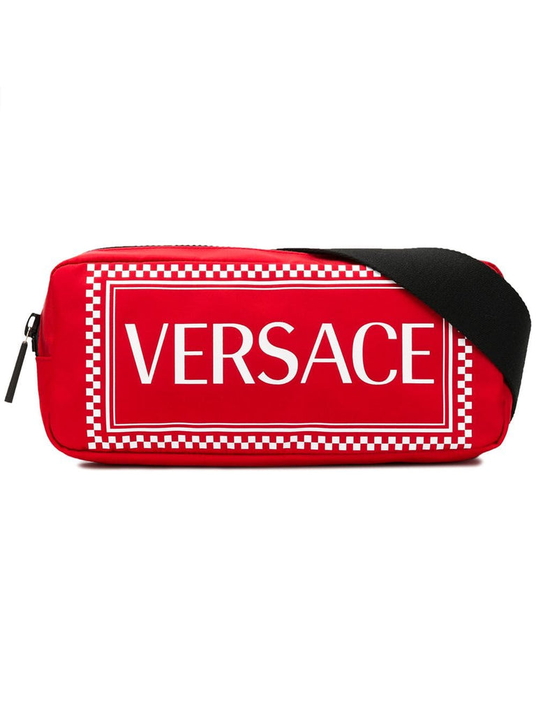 logo print belt bag