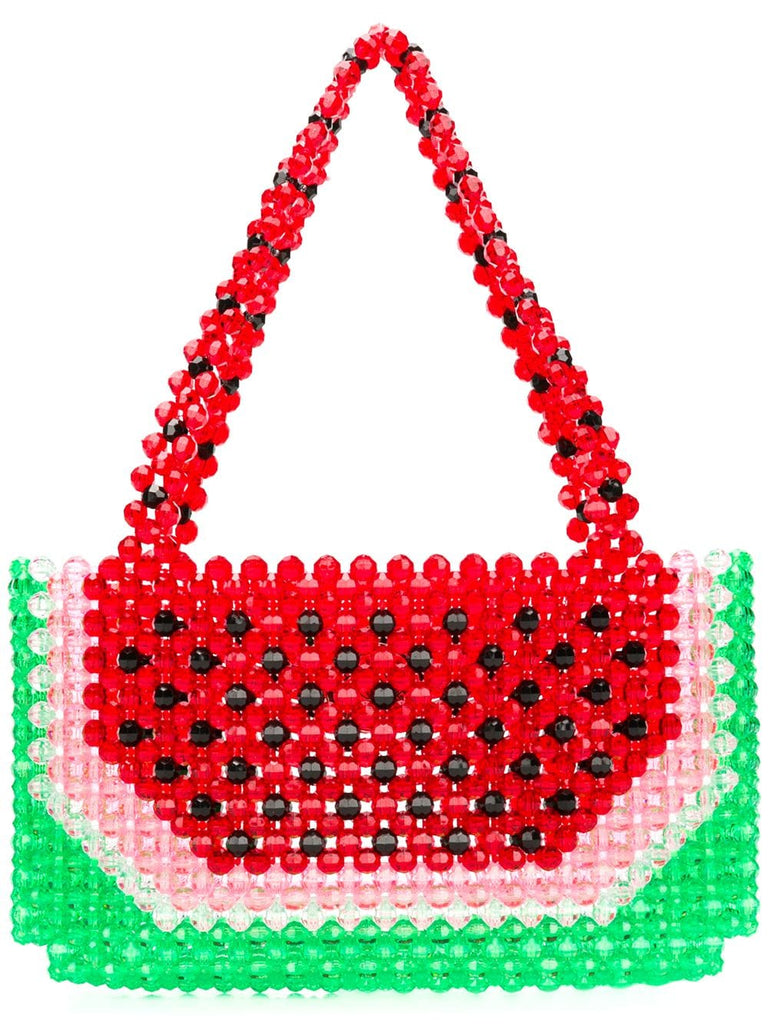 watermelon beaded bag