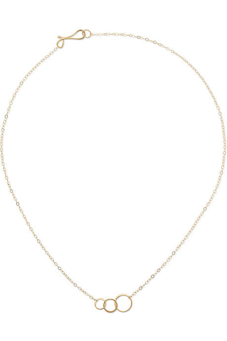 14-karat gold necklace