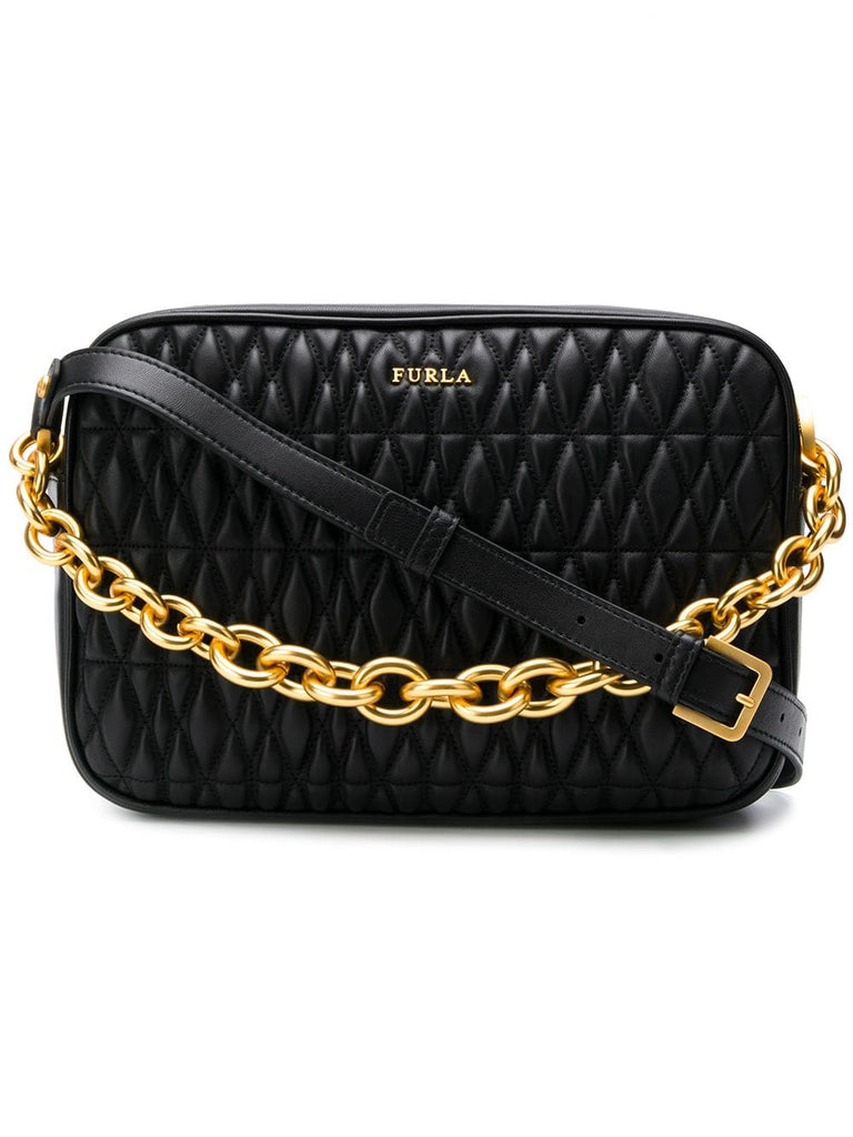 chain-trim crossbody bag