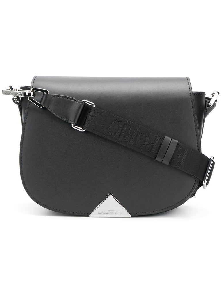 rounded shape shoulder bag