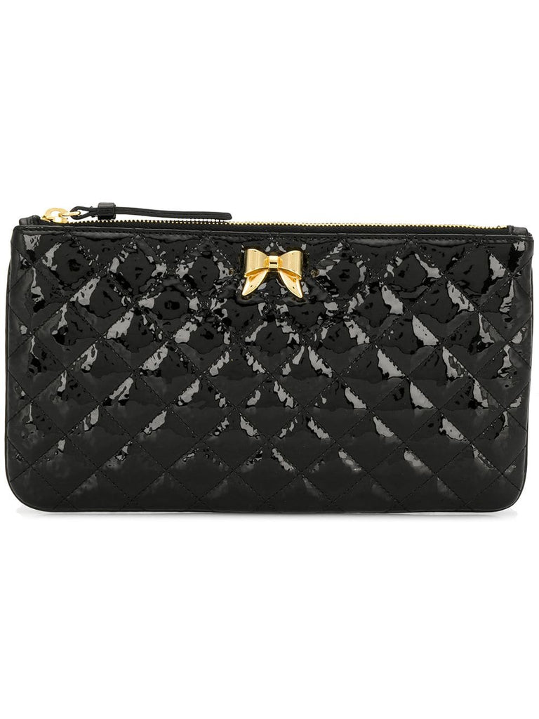 quilted clutch bag