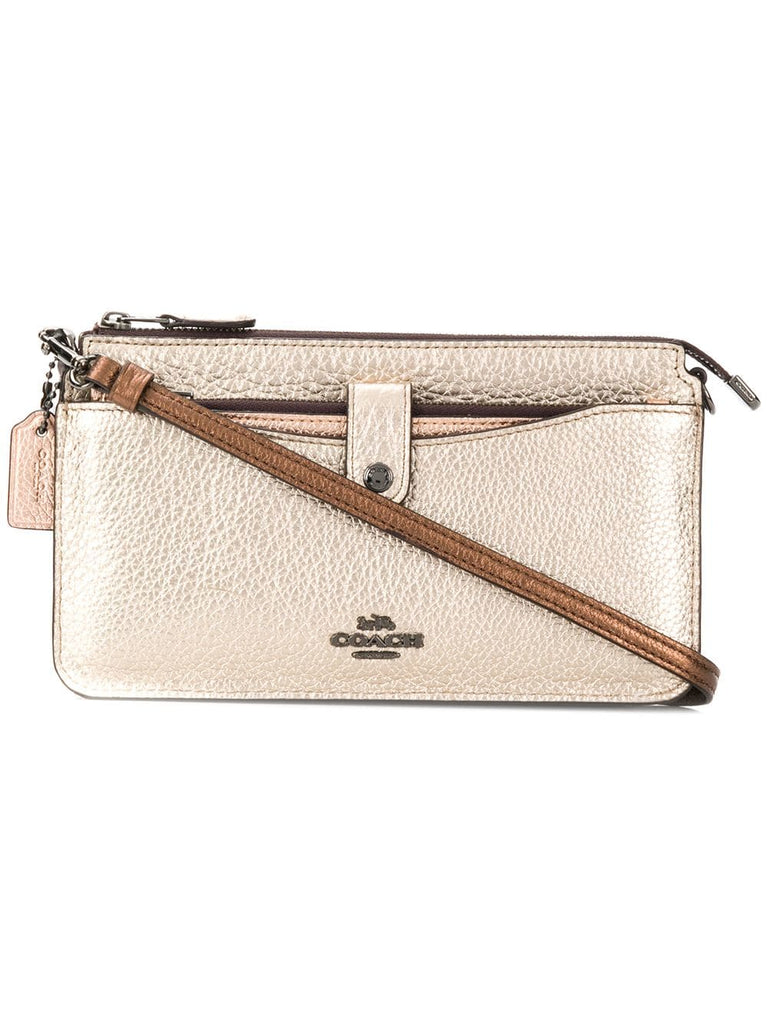 two-tone crossbody bag