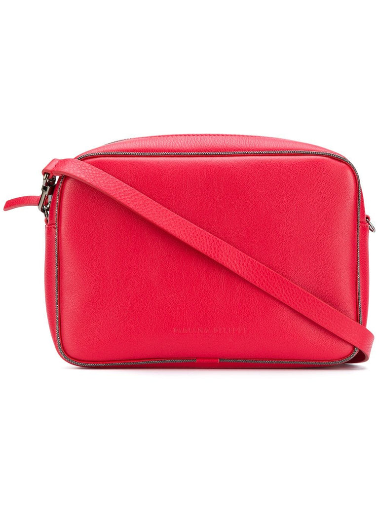 top zipped shoulder bag