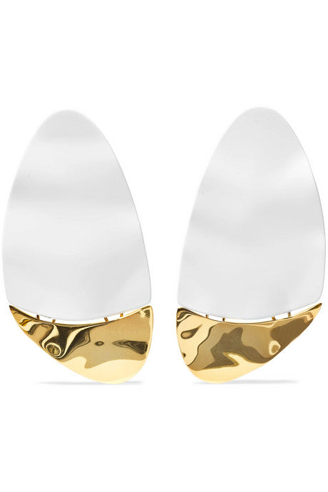 Gilot coated gold-plated earrings