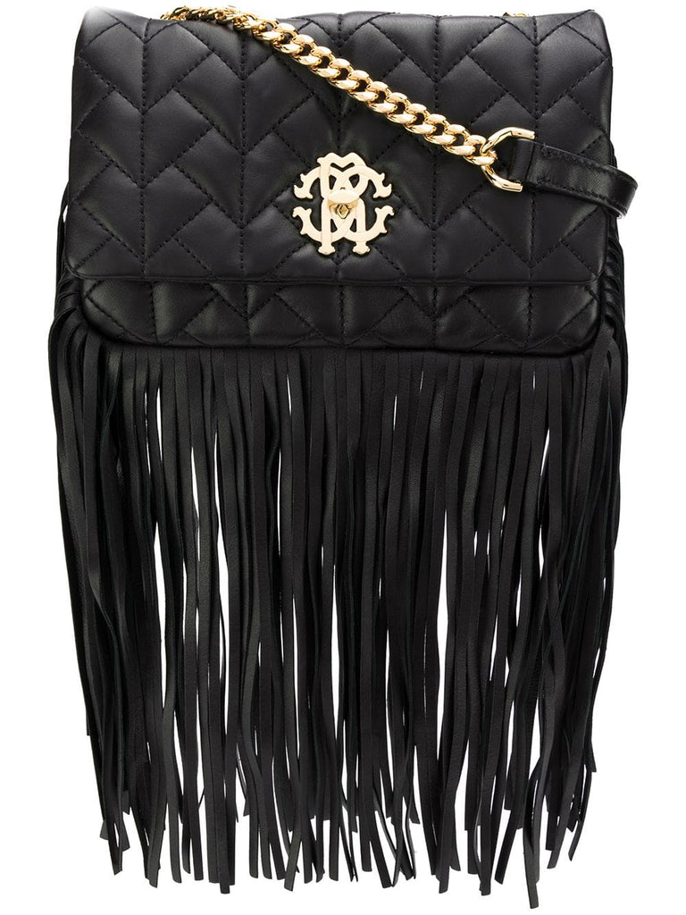 fringed shoulder bag