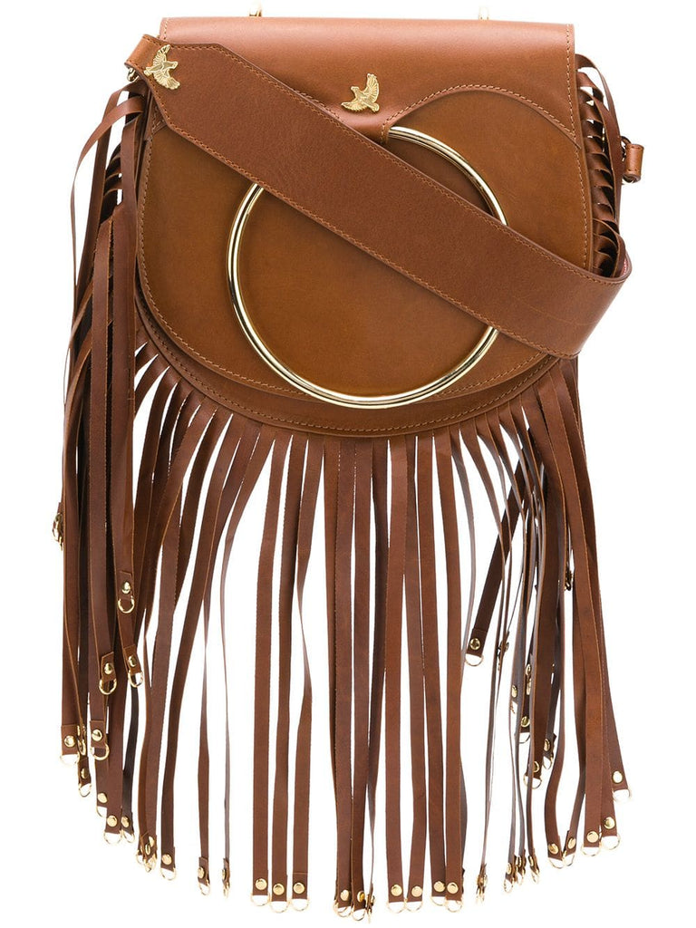 fringed crossbody bag