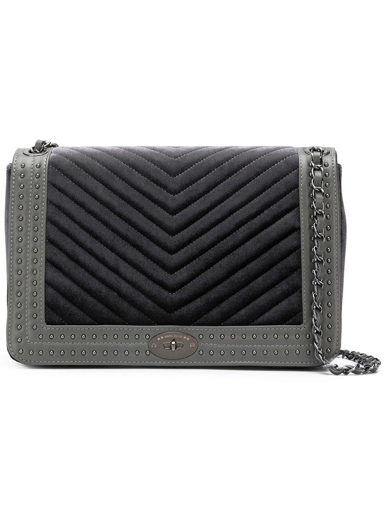 Daphne two-tone shoulder bag