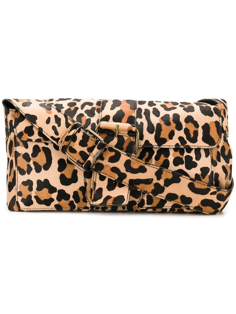 leopard shoulder bag