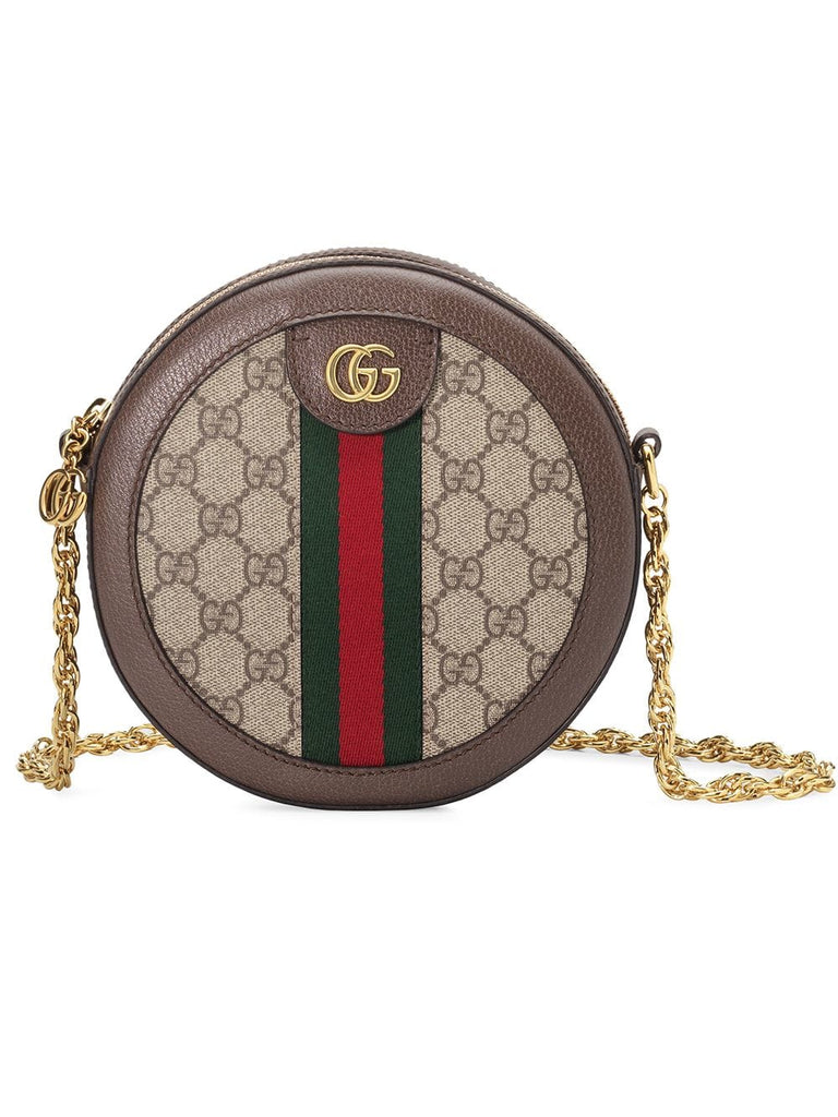 Ophidia mini GG round shoulder bag