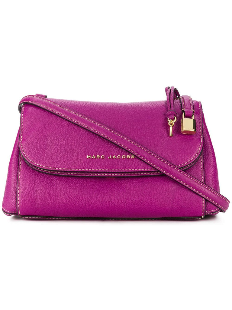 logo plaque crossbody bag