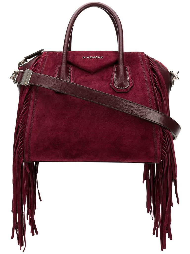 fringed Antonigona tote bag