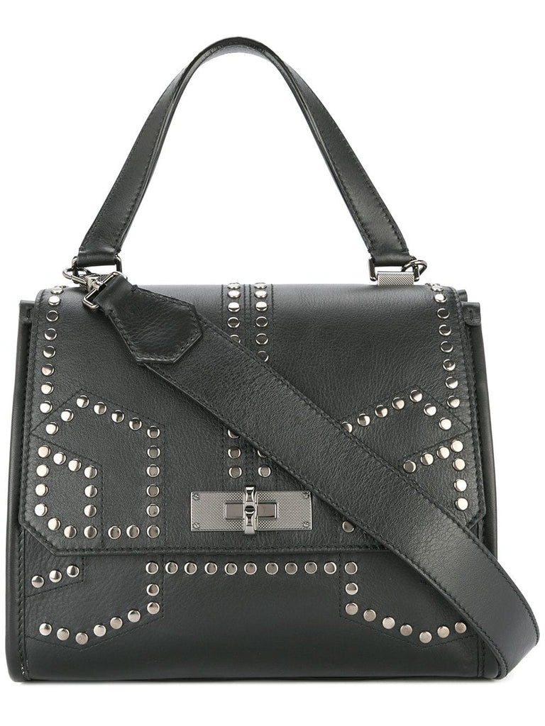 studded tote bag