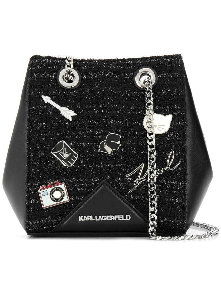 K/Klassik Pins bucket bag