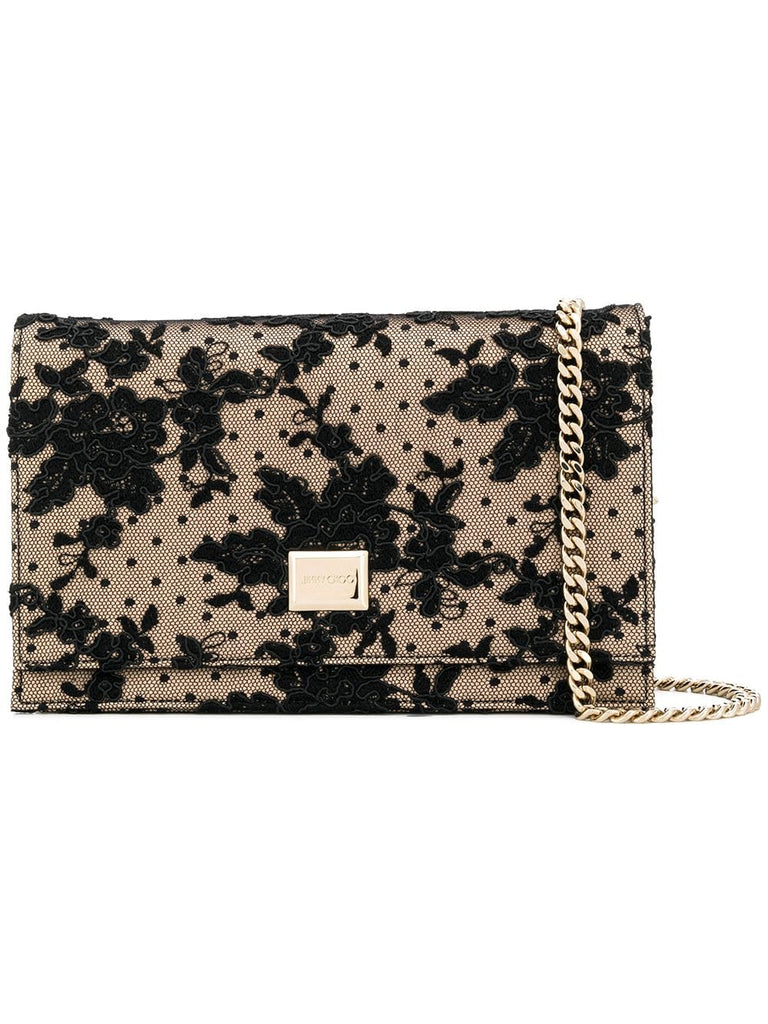 Lizzie lace clutch bag