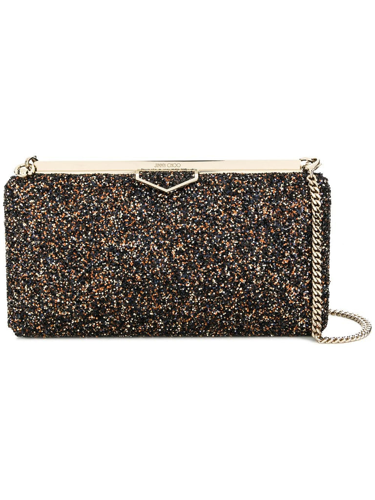 Ellipse clutch bag