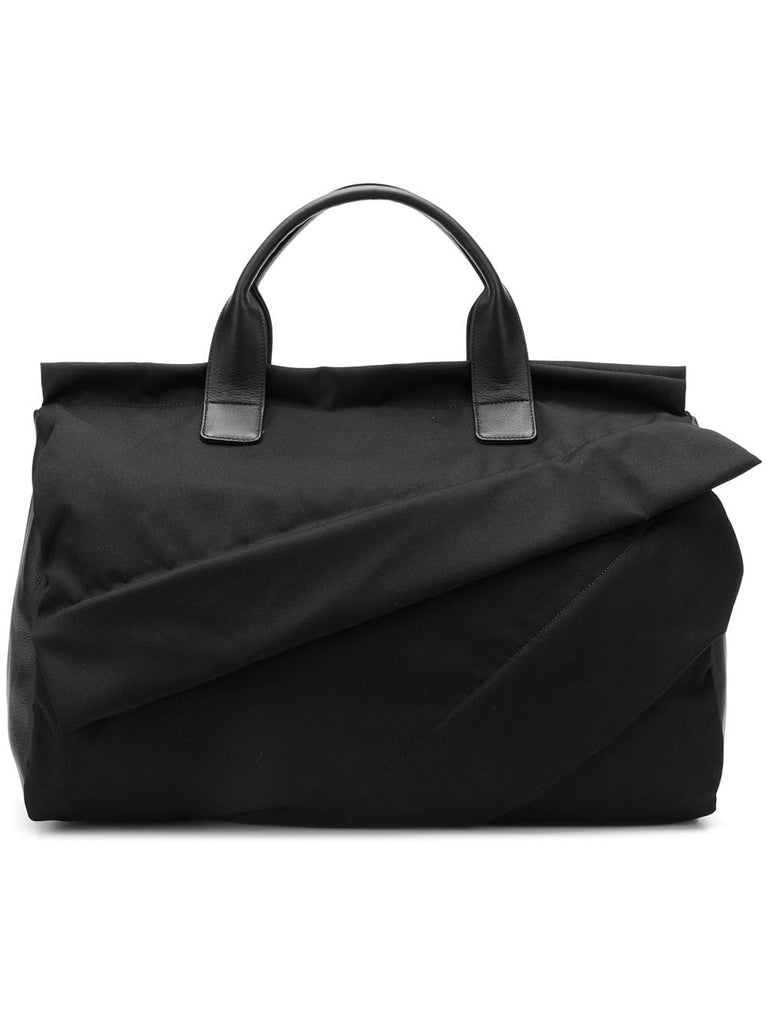 crushed tote bag