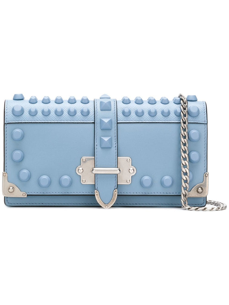 Cahier studded mini bag