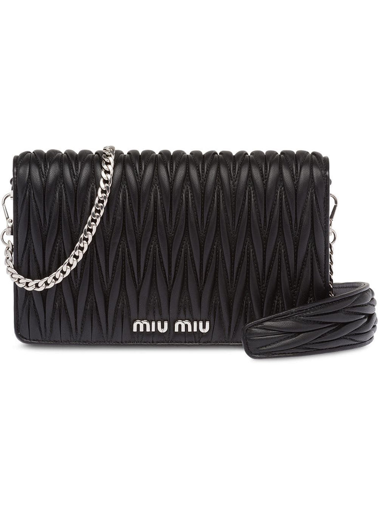 Miu Délice leather bag