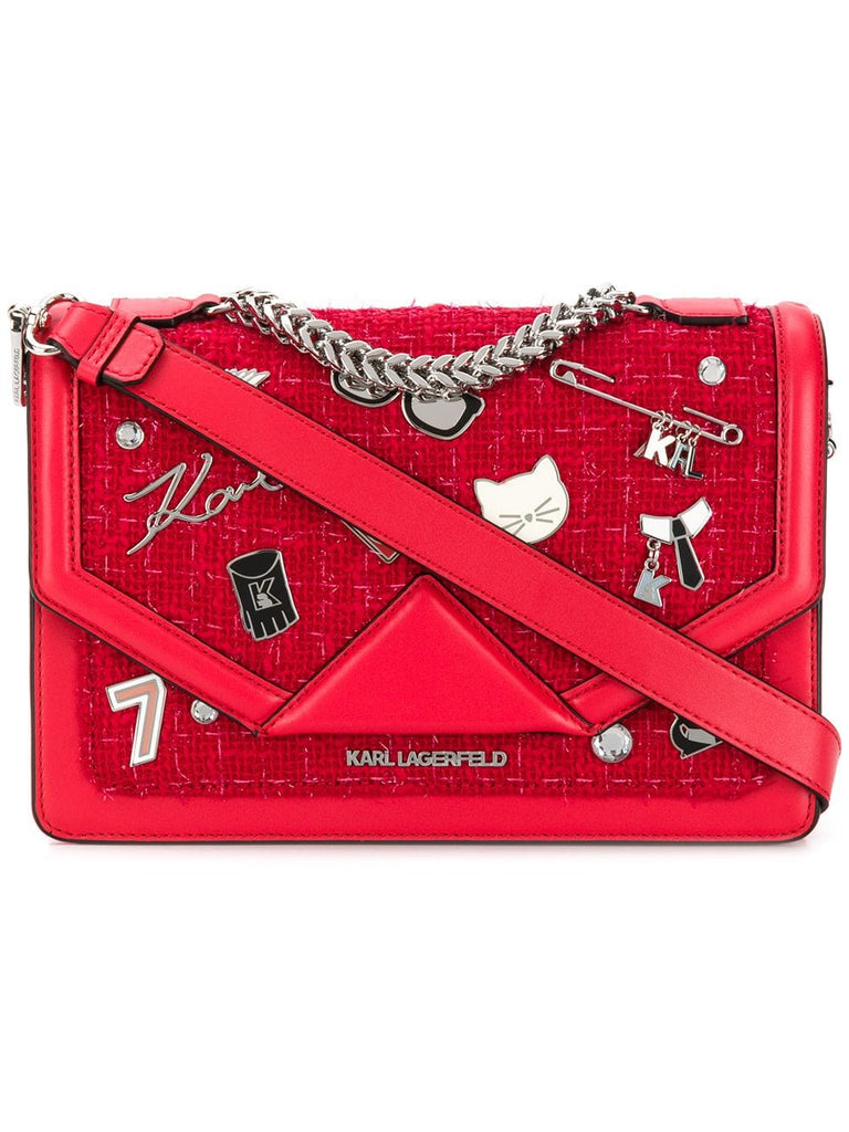 K/Klassik Pins shoulder bag