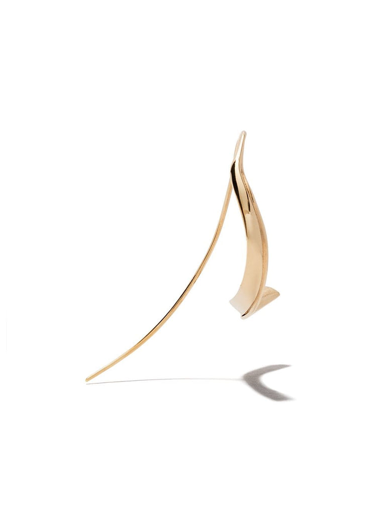 18kt yellow gold Fold earring