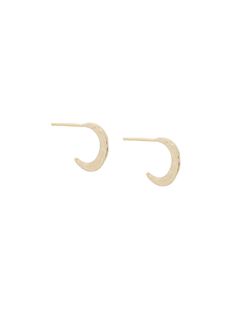 14kt yellow gold XXV hoops